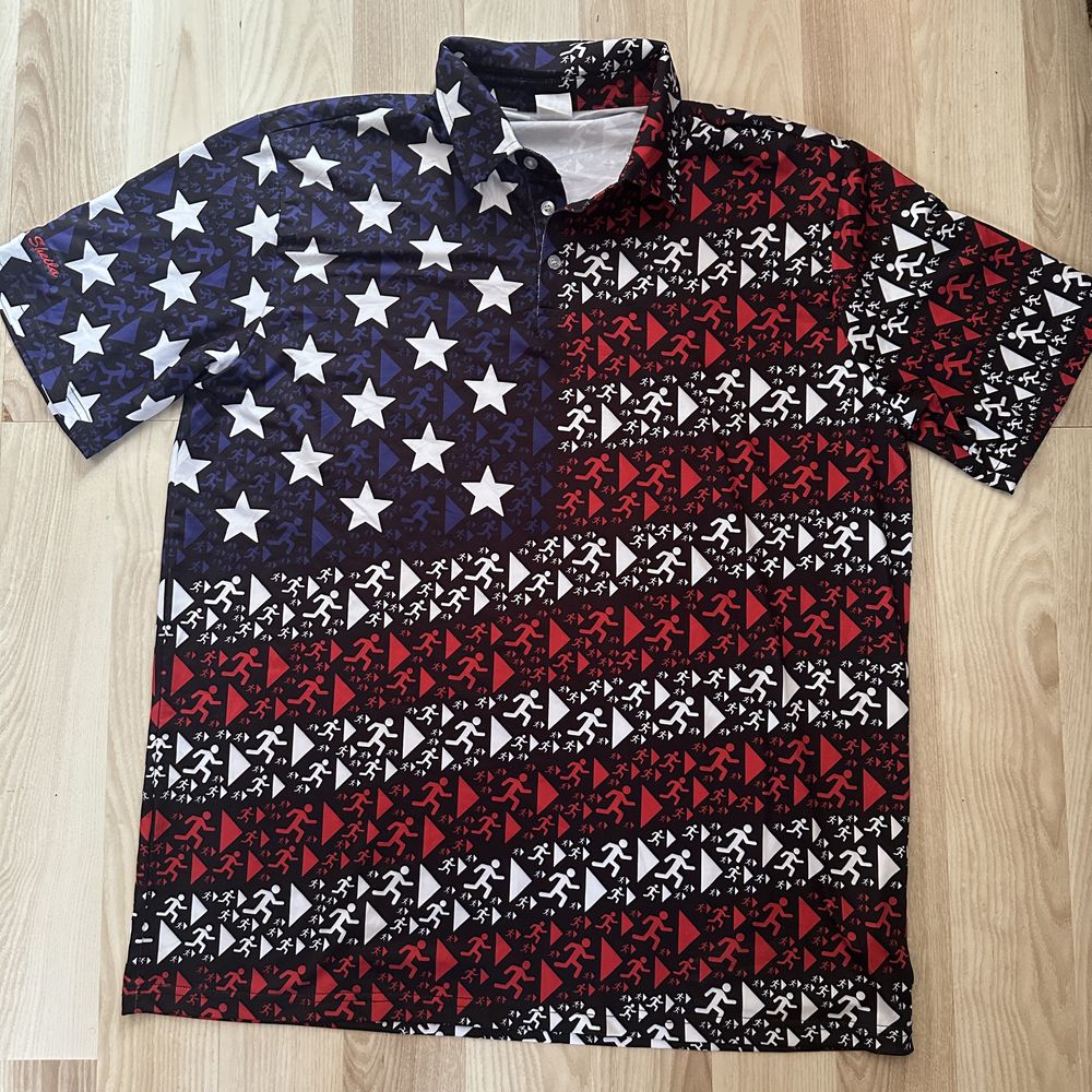 Футболка поло Grand Slam dry Fit  xl нова