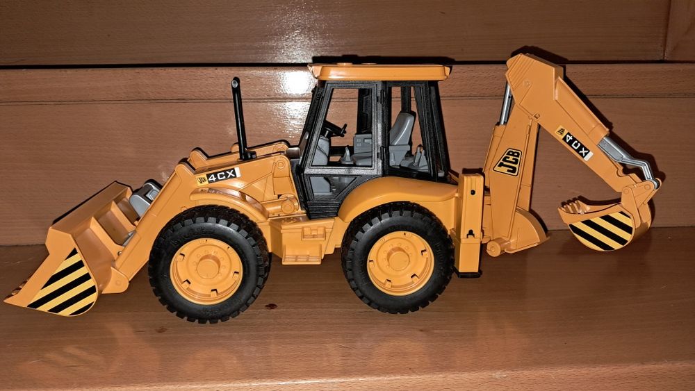 Escavadora dupla Bruder