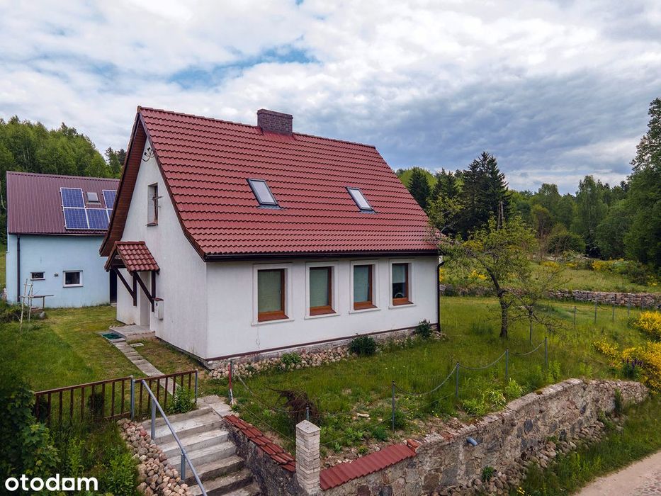 Ubiedrze - azyl wśród lasów i jezior – dom + budynek letniskowy