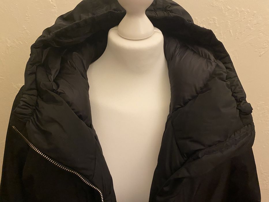 Пуховик «ADD» черного цвета