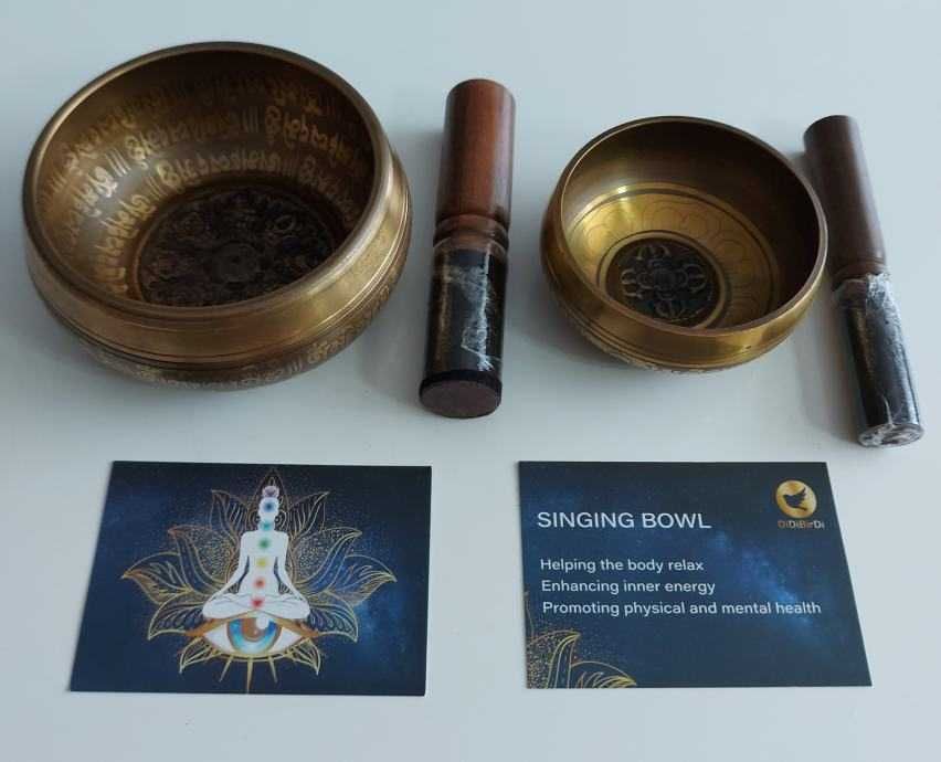 Набір тибетських співаючих чаш, 2 чаші