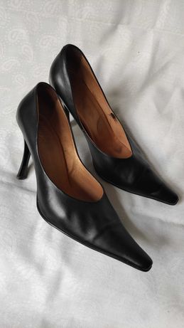 Туфлі жіночі, Ellenka elegant, повністю шкіряні, 37 розмір