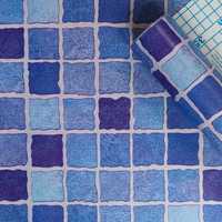 Самоклеюча плівка синя мозаїка 0,45х10м