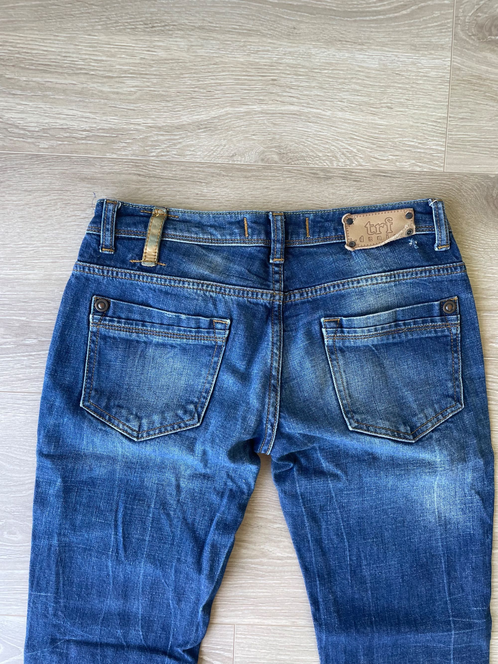 Spodnie jeansowe zara trf