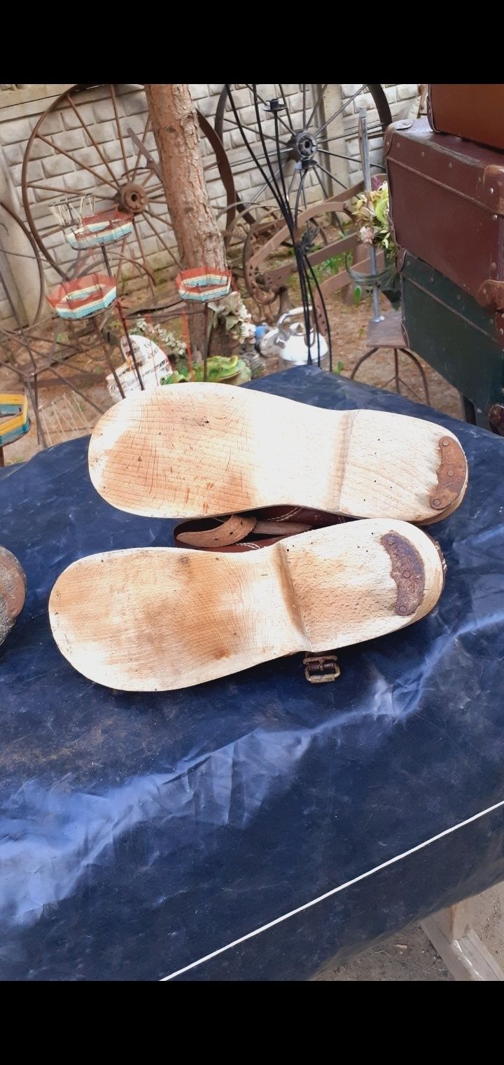 Stare Buty robocze spód jak trepy z prl stary wzór jedne nowe