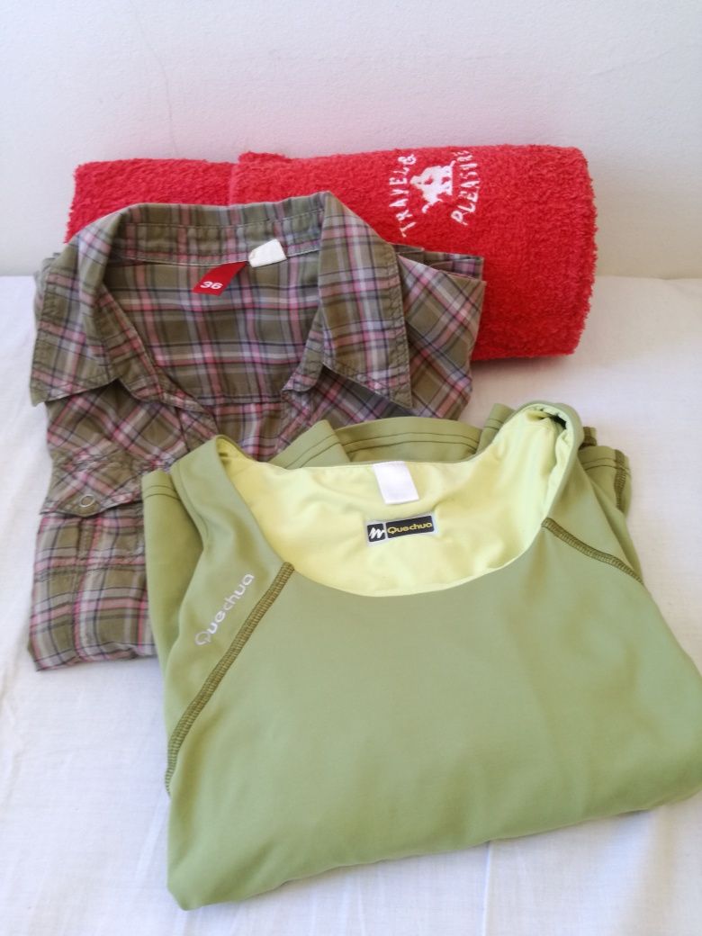 Conjunto cesta verga+chapéu+toalha de praia+ camiseiro manga curta+que