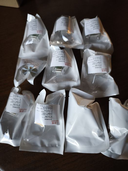 Pozłacane kartridże RF radiofrekwencja mikroigłowa 5 szt 25 pin 64 pin