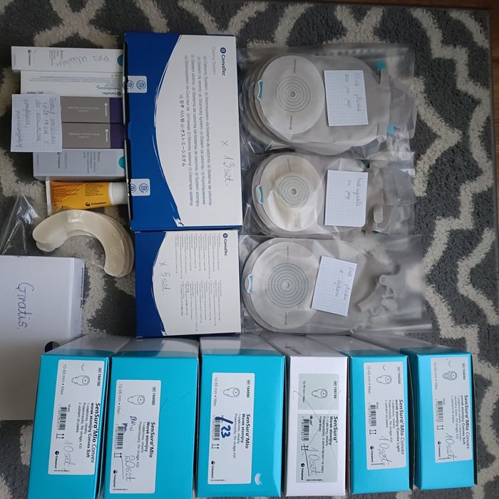 Materiały medyczne dla osób ze stomią