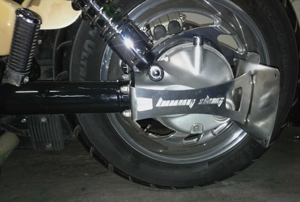 Boczne mocowanie tablicy rejestracyjnej Honda VTX 1300 lub 1800