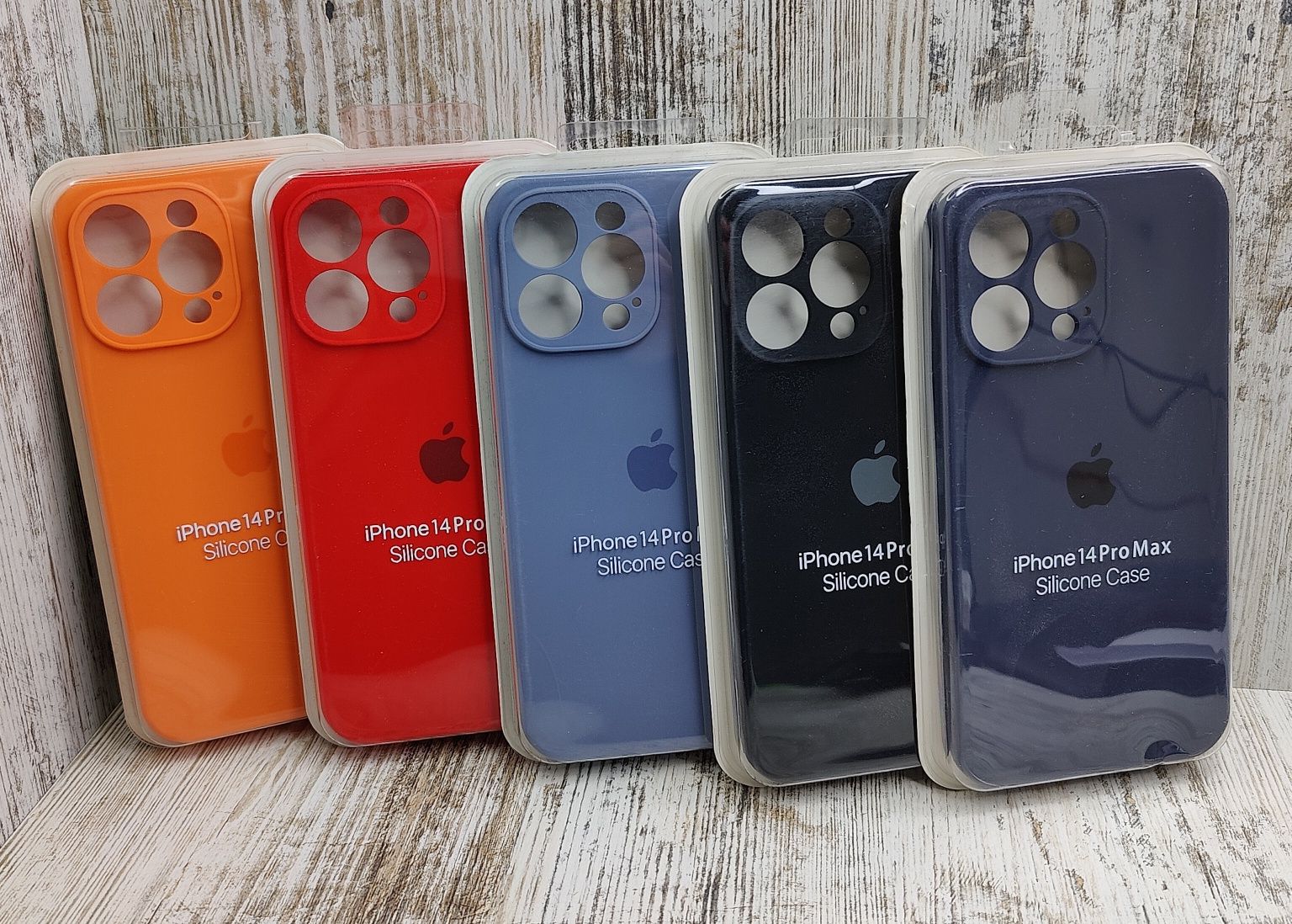 Чехол Silicone Case Full Camera на iPhone 14 Pro Max