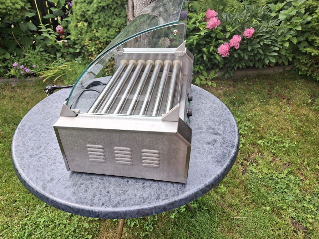 Grill rolkowy do Hot dogów 7 rolek