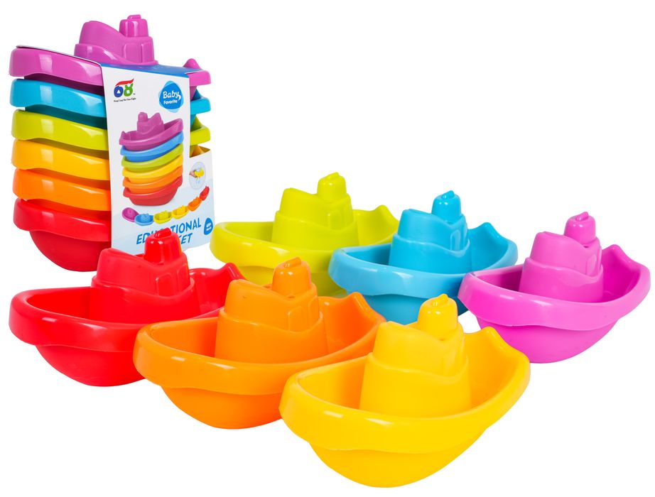 Zestaw Kolorowych Łódeczek Do Kąpieli