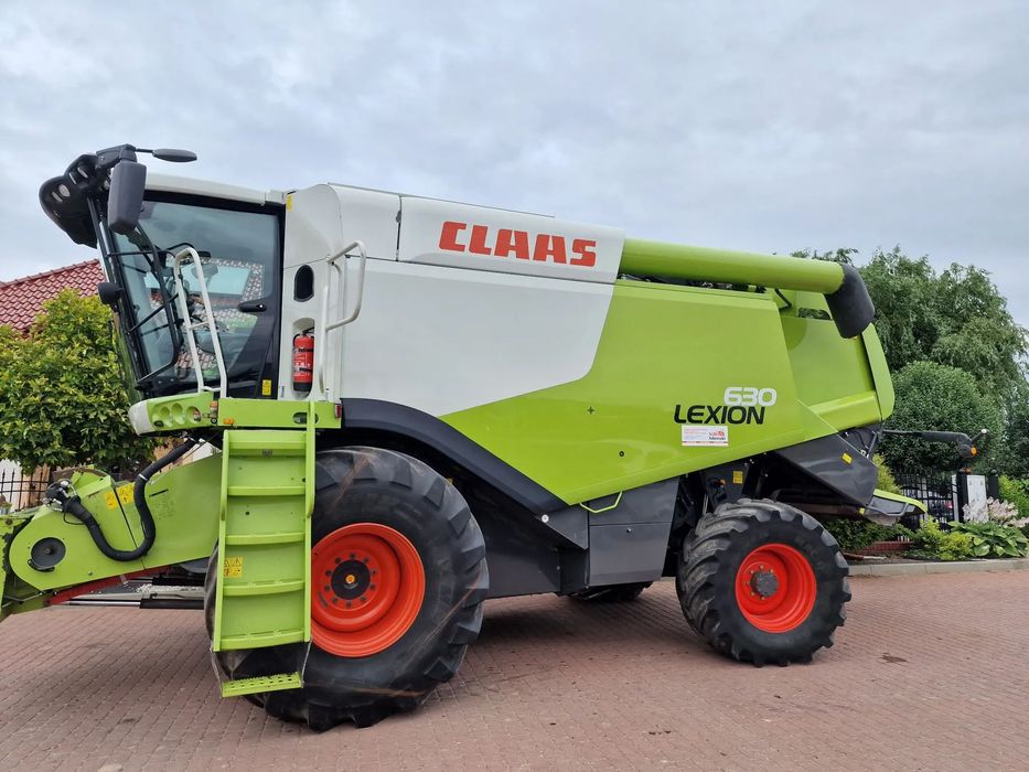 Claas Lexion 630, 4x4, 5.6m lub 6m, 2015rok  , kombajn zbożowy