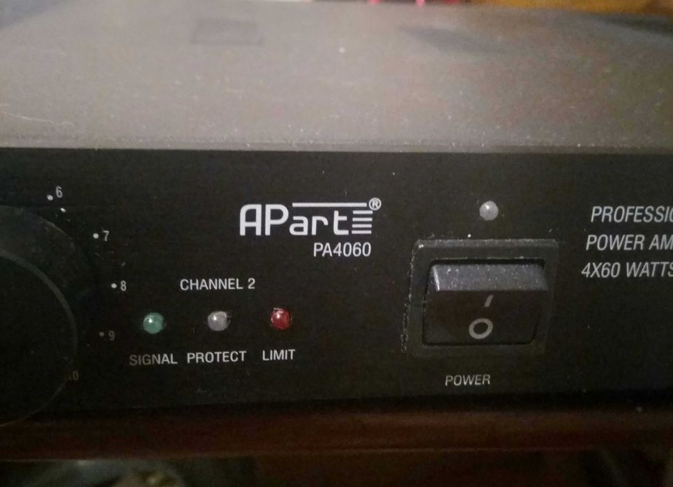 підсилювач  чотирьох канальний Apart 4060