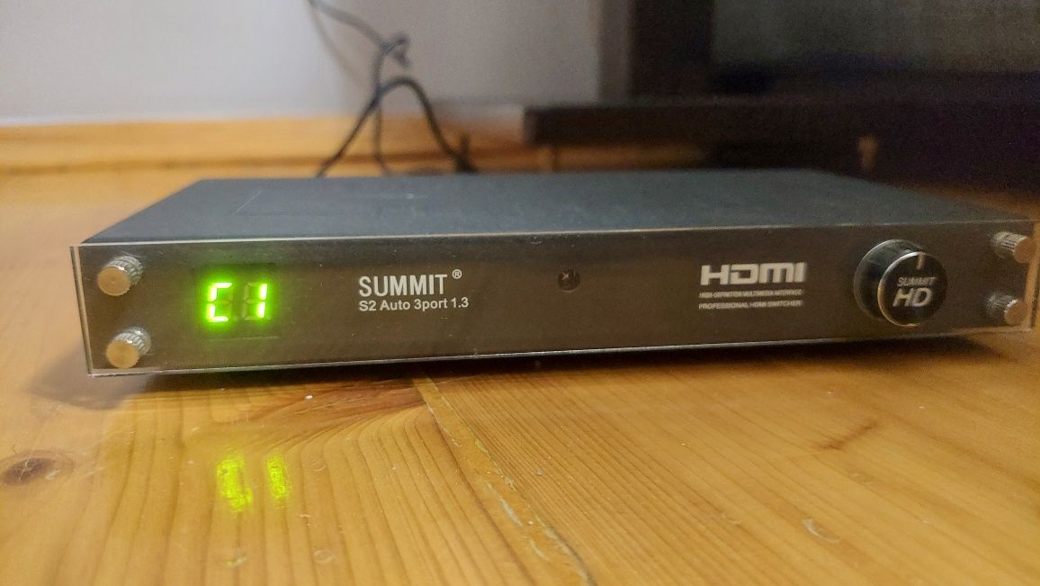 HDMI Splitter, auto przełączanie, sumator wejść hdmi
