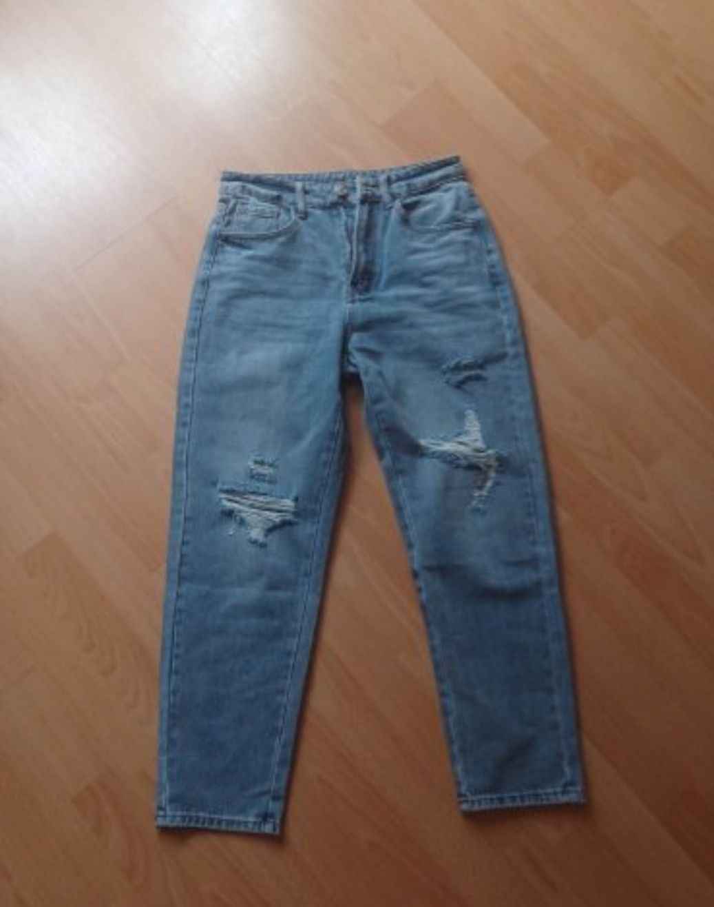 Spodnie jeansowe mom jeans wysoki stan nowe Shein 36/S
