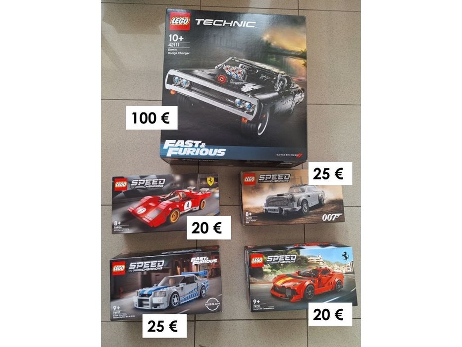 Lego Minecraft speed champions jurassic ninjago city technic disney
