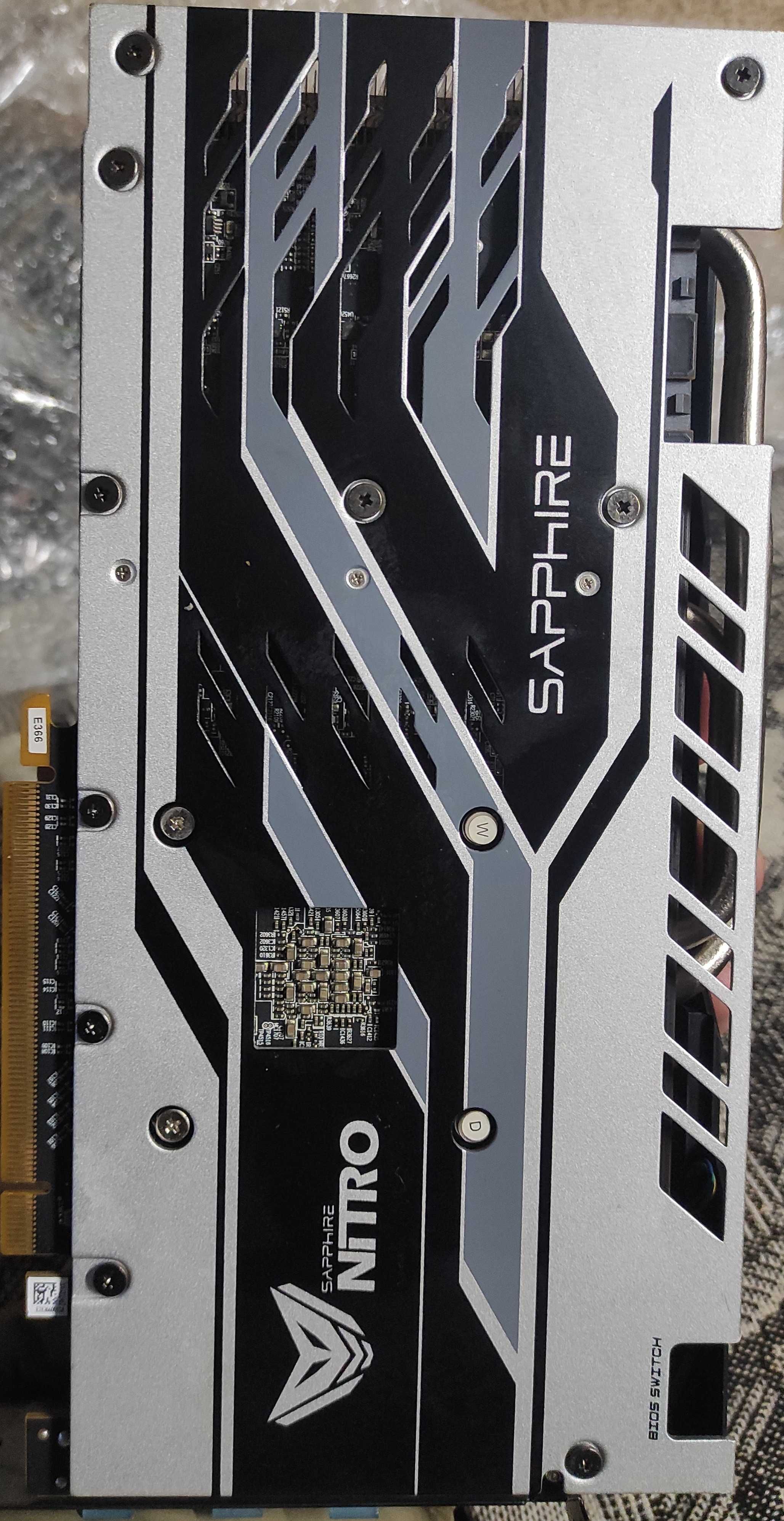 Відеокарта Sapphire Nitro Rx580 8Gb.