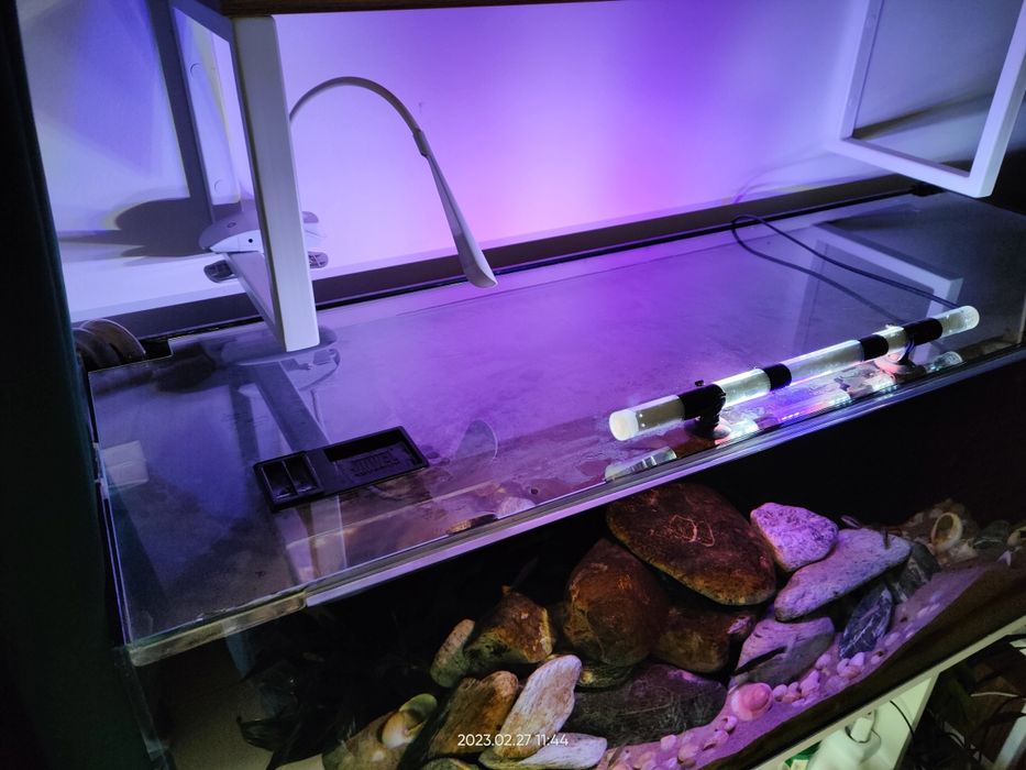 Akwarium 240l. Filtr, oswietlrnie