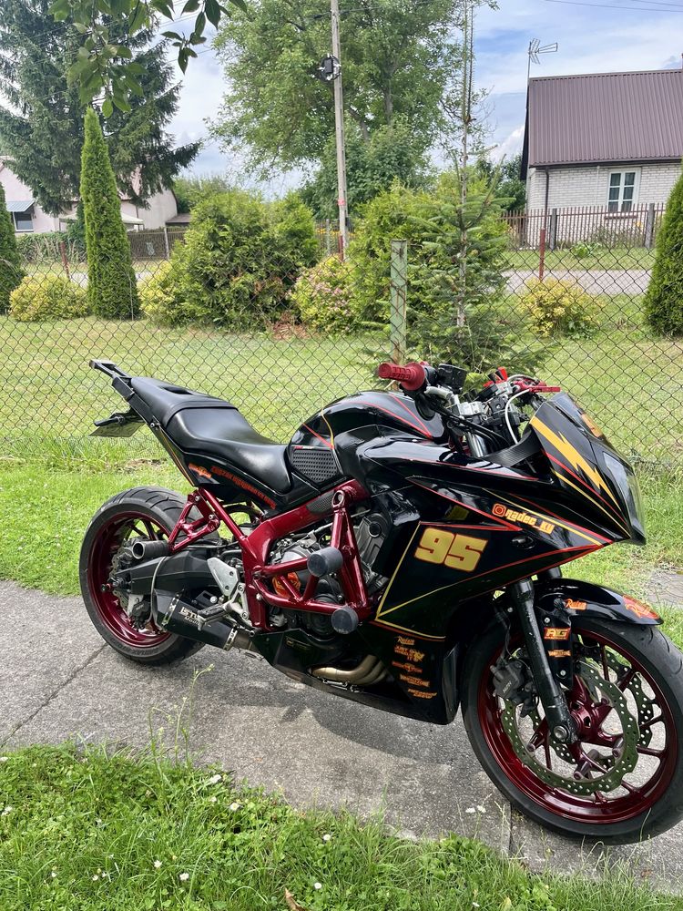 Honda CBR 650F STUNT Street zamienię