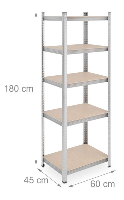 Regaly nowe metalowe 2 szt