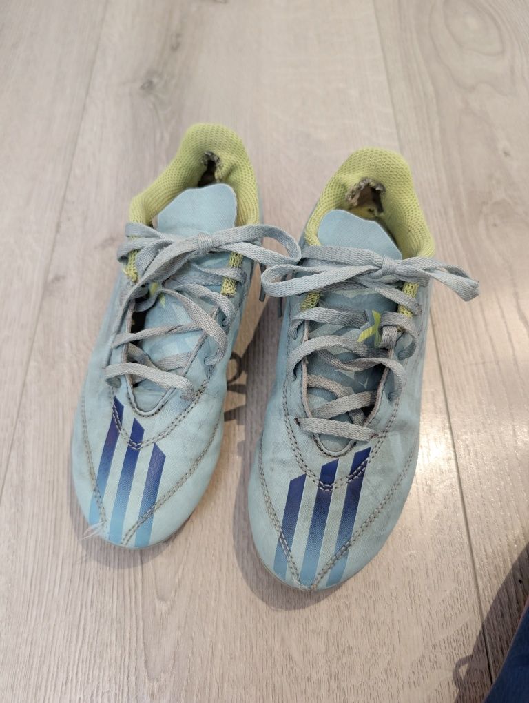2 pary! Buty sportowe korki lanki Adidas piłka nożna 31-32
