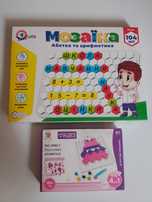 мозаїка абетка арифметика, 3д пазл мозаїка