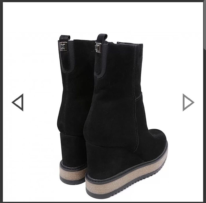 Зимові  черевики з натуральної замші