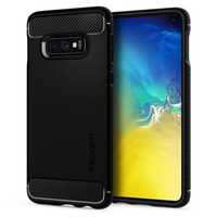 Etui Ochronne Spigen Rugged Armor Samsung Galaxy S10E - Matowy Czarny