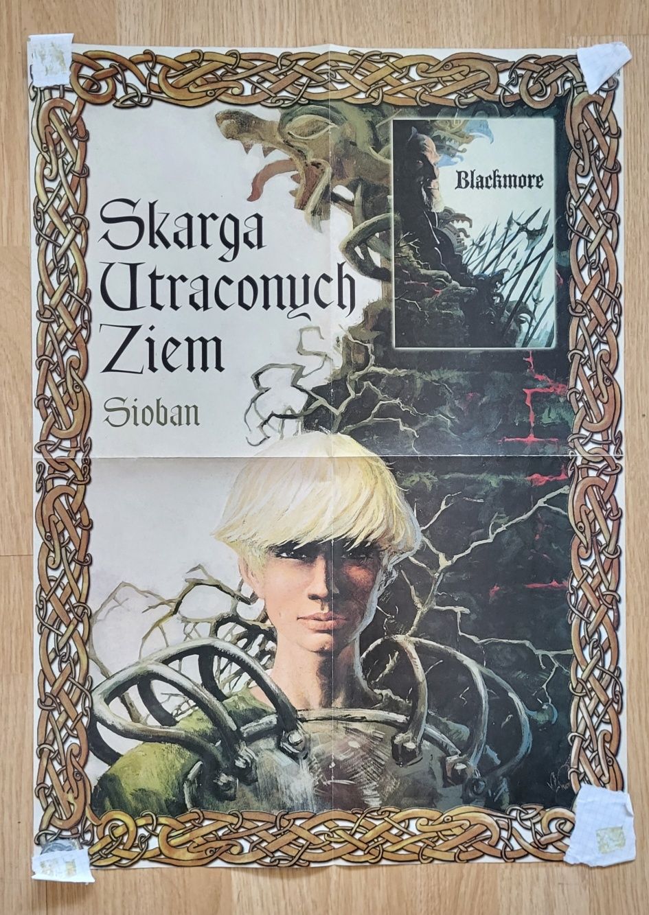 2x Plakat Thorgal Sioban Rosiński Skarga Utraconych Ziem