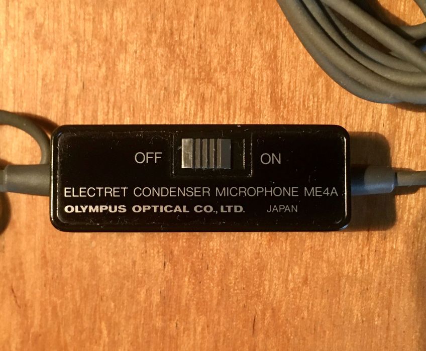 OLYMPUS - electret condenser microphone - model ME 4 A - Japan