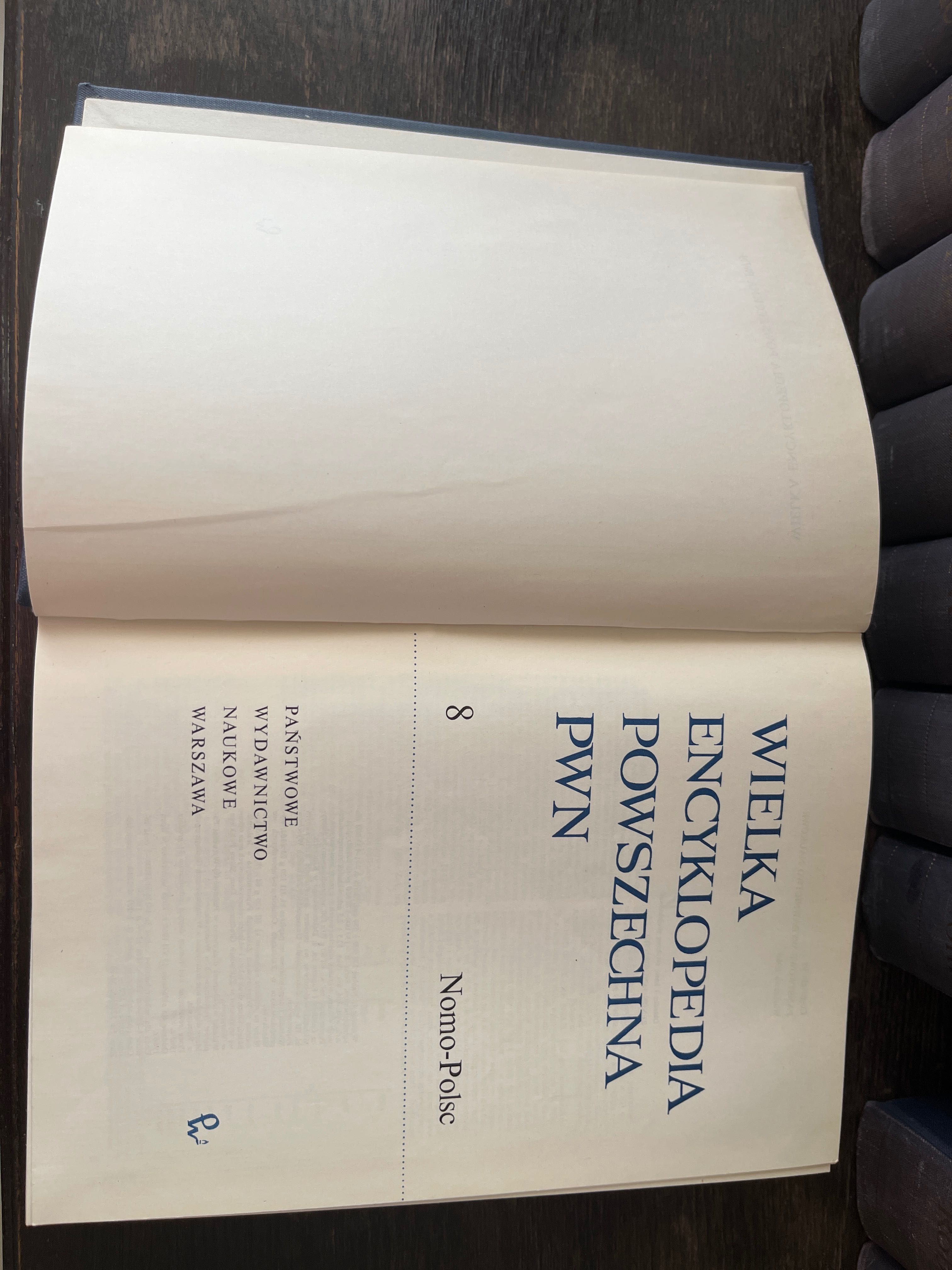 Wielka Encyklopedia Powszechna PWN wydanie z 1962 roku