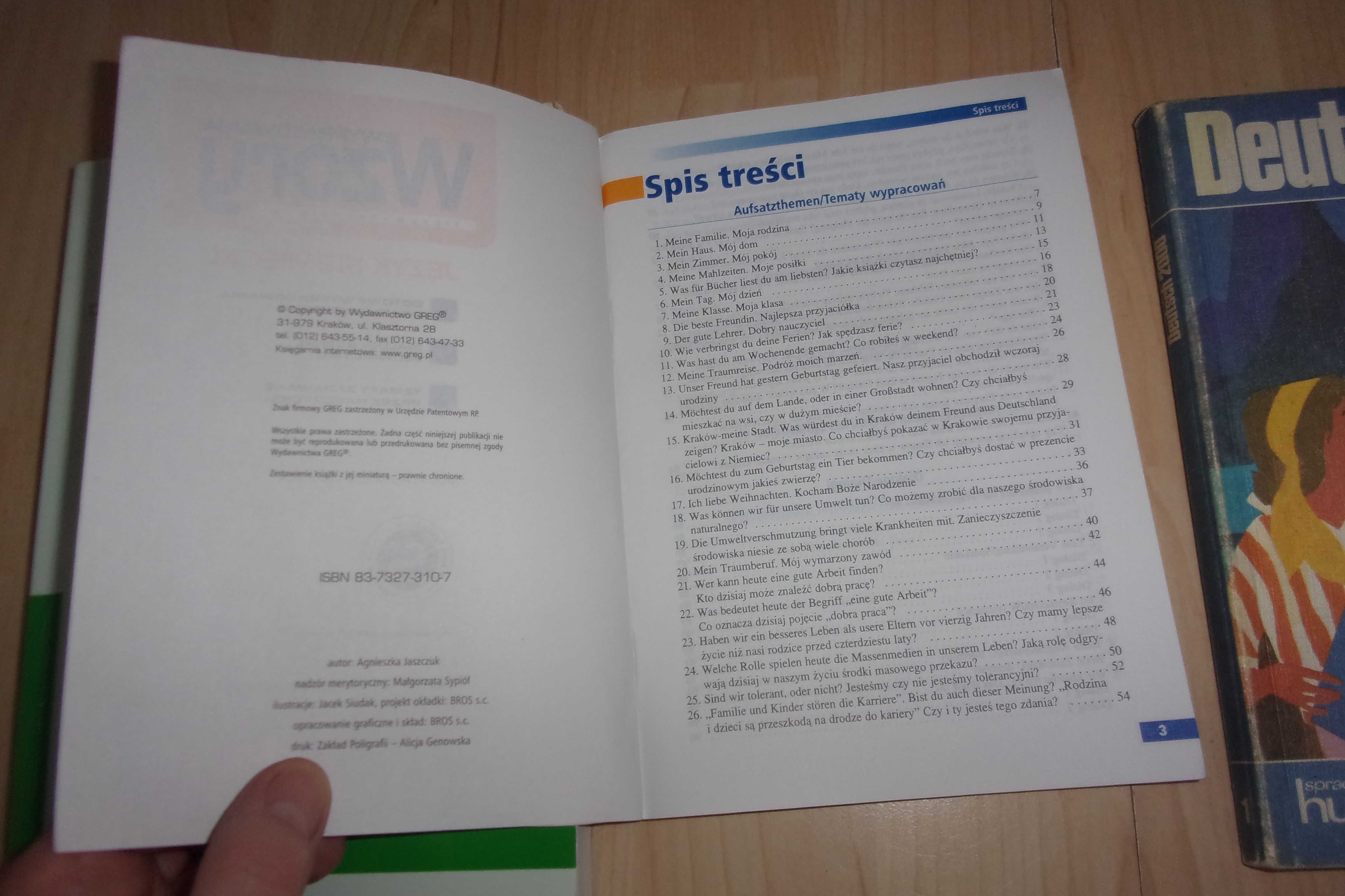 praktyczne kompendium gramatyki niemieckiej Wzory deutsch 2000