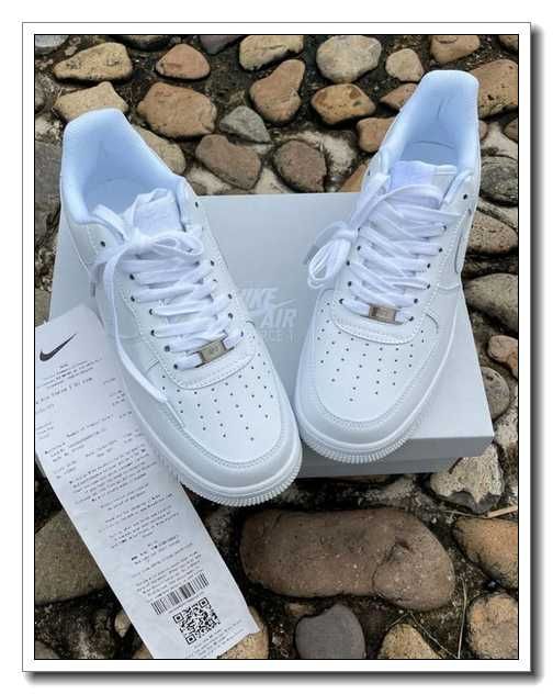 Białe buty Nike Air Force 1, rozmiar 42, biały Reaper