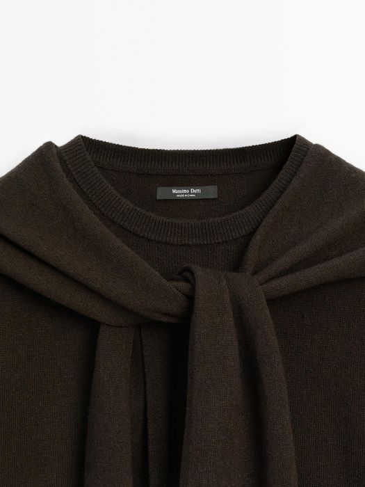 Шерстяной свитер Massimo Dutti