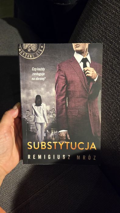 Książka Substytucja Remigiusz Mróz