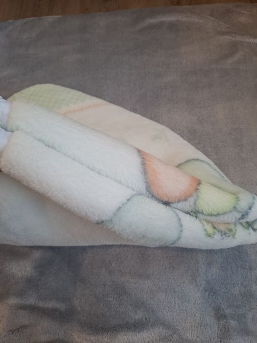 Зимовий конверт для новонароджених на виписку чи в коляску, ковдра