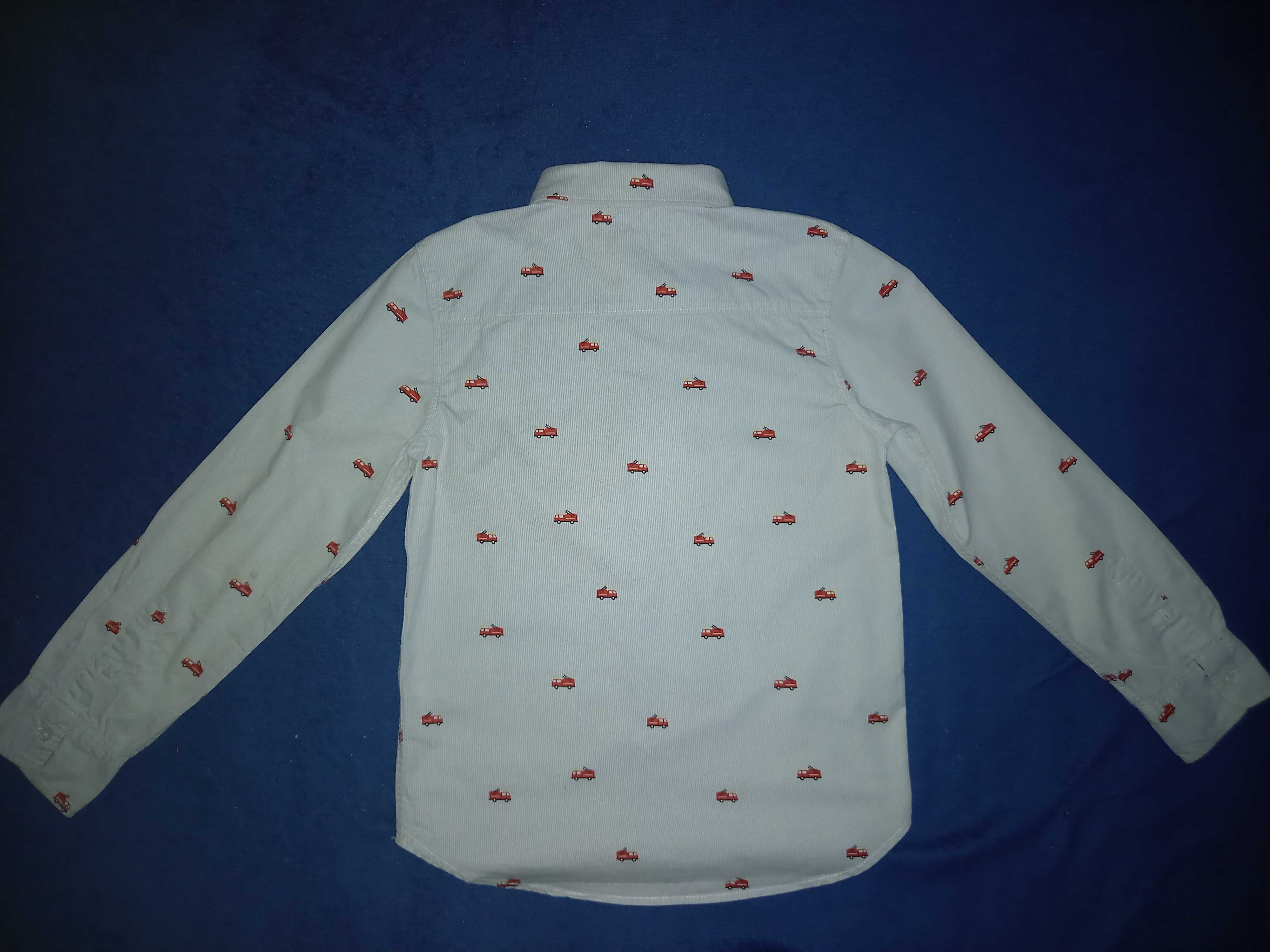 Koszula H&M 134 cm (8-9 yrs) wóz strażacki