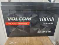 Akumulator Volcom 100Ah 12V VRLA AGM Technology do silnika dziobowego