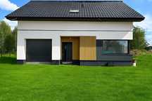 Ostatnie 4 DOMY wolnostojących 152m2/garaż/dz.750m2 - BEZPOŚREDNIO