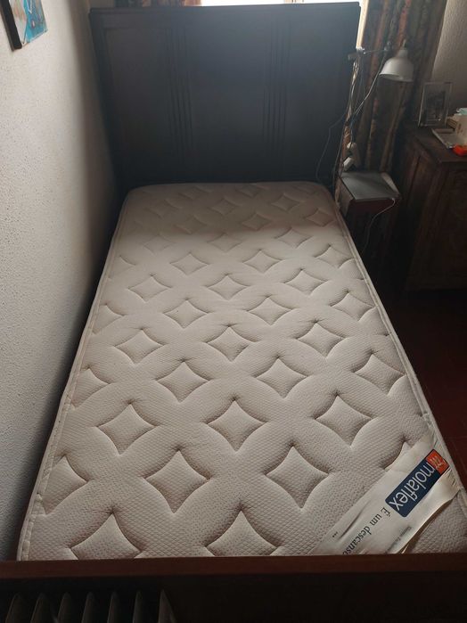 Camas em madeira maciça corpo e meio | 2 Solid wood half-length beds