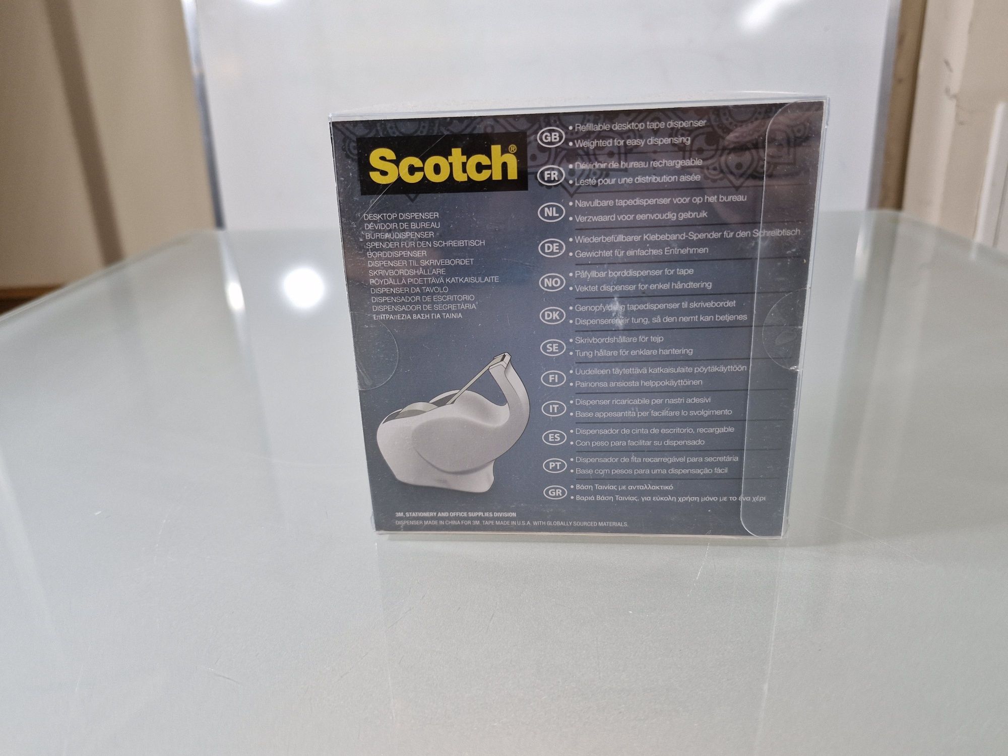 Scotch Podajnik Dyspenser do Taśmy w Kształcie Słonia  + taśma
