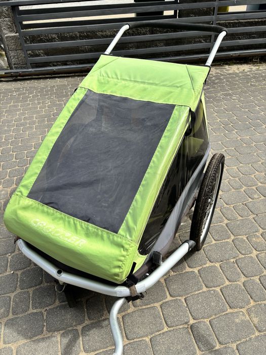 Dwuosobowa przyczepka rowerowa CROOZER