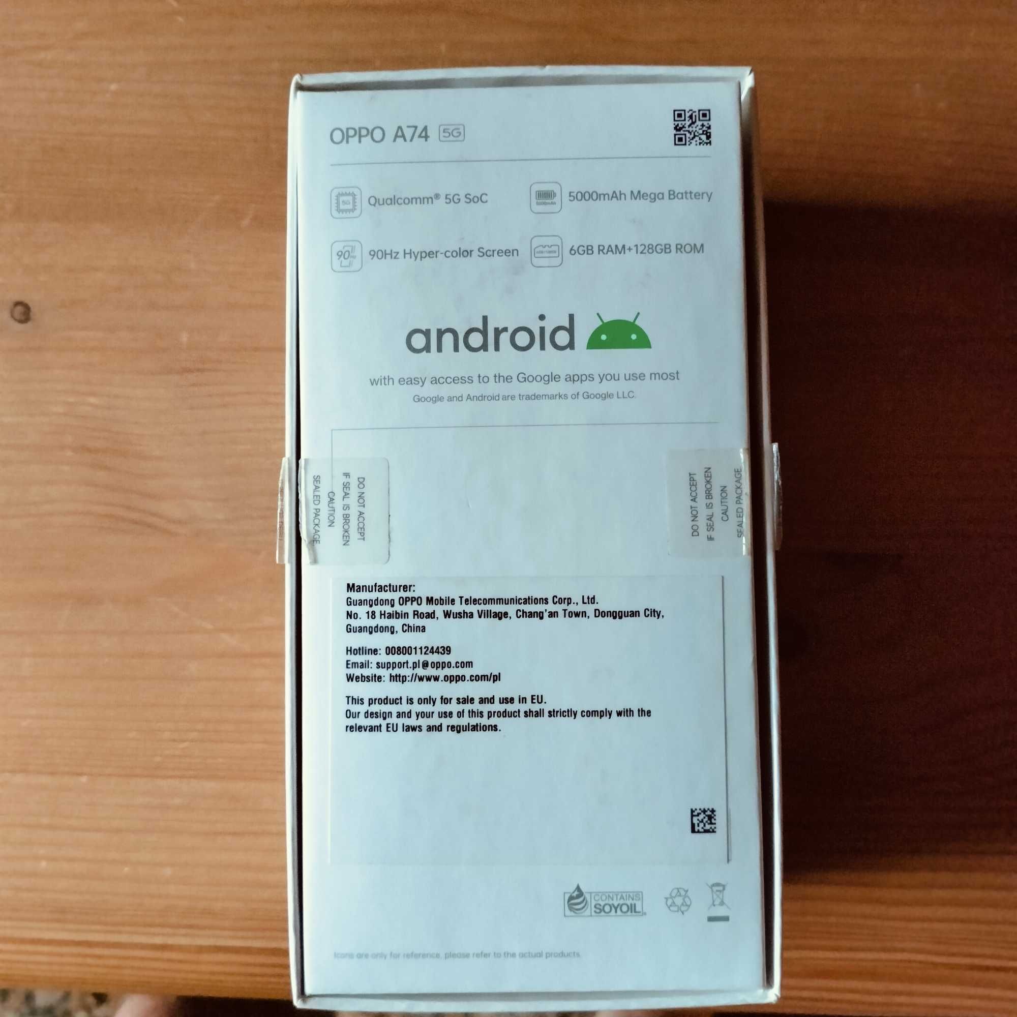 Smartfon Oppo A74, 5G