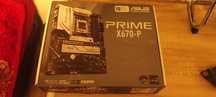 Płyta główna Asus prime x670p uszkodzona sprawne tylko 1 gniazdo ram