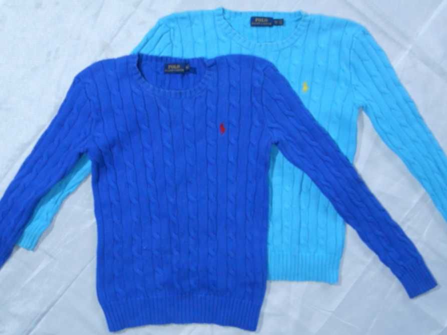 7-9 лет Polo Ralph Lauren Вязаный детский пуловер свитер на мальчика