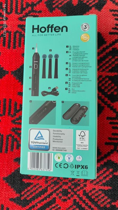 Szczoteczka oscylacyjna marki Hoffen