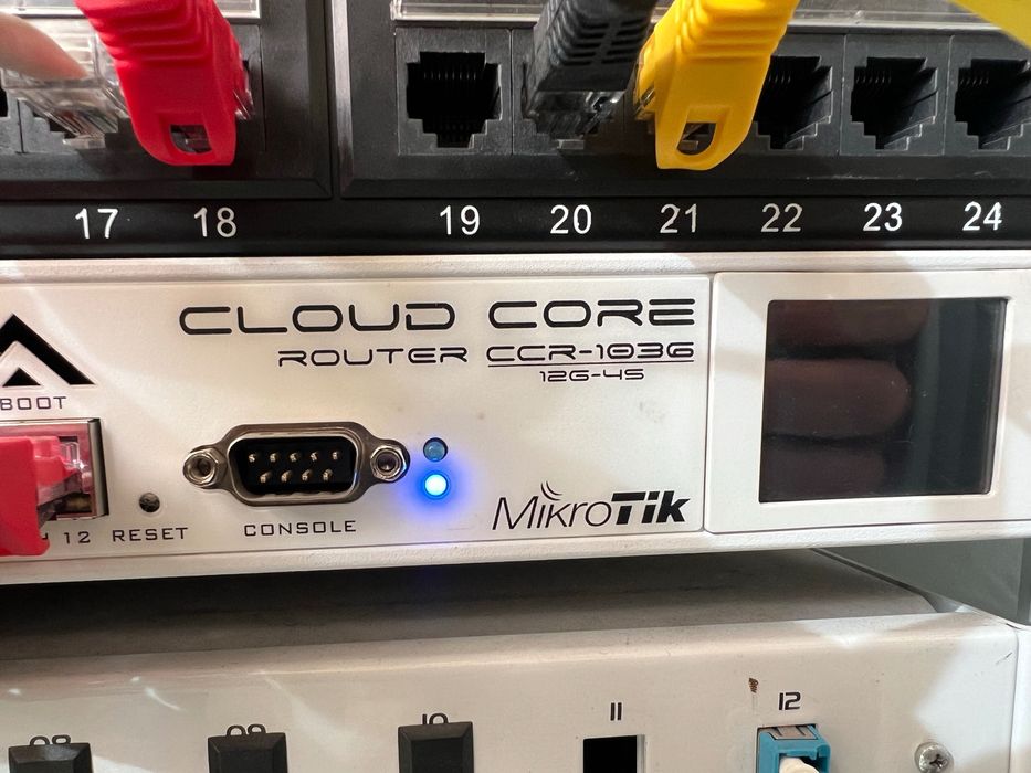 Mikrotik CCR1036-12G-4S Cloud Core + Nowy zasilacz