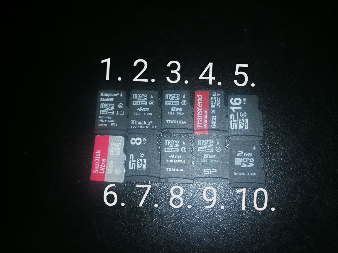 Sd card, сд карты от 2 до 64 гб