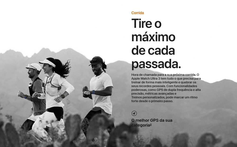 Apple Watch Ultra 3 GPS - NOVO SELADO
